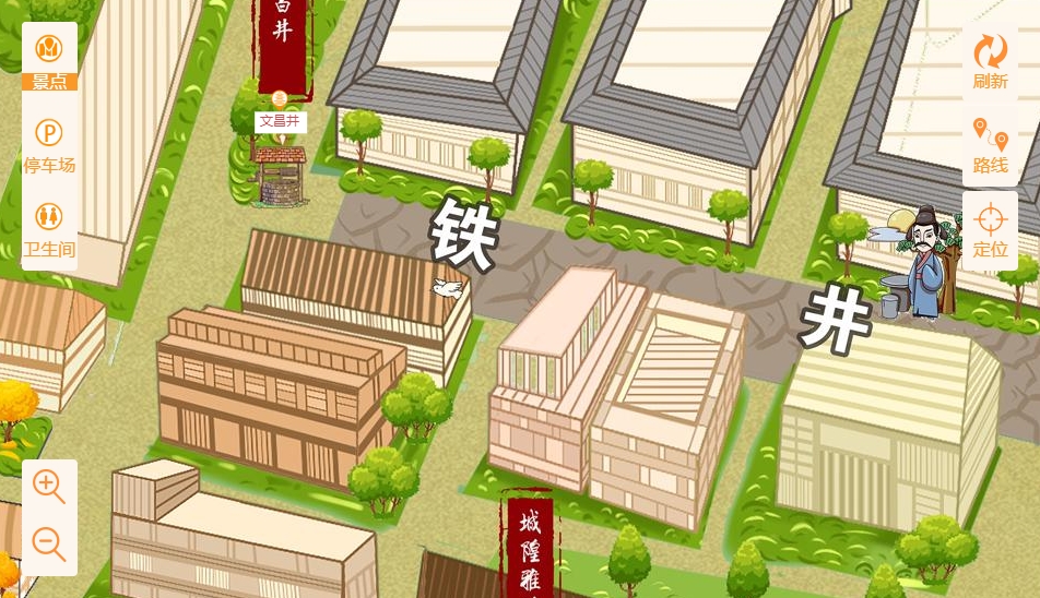 渭源智慧景区：手绘地图与语音导览的完美融合